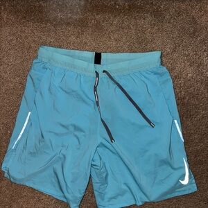 Nike Blue Athletic Performance Shorts
